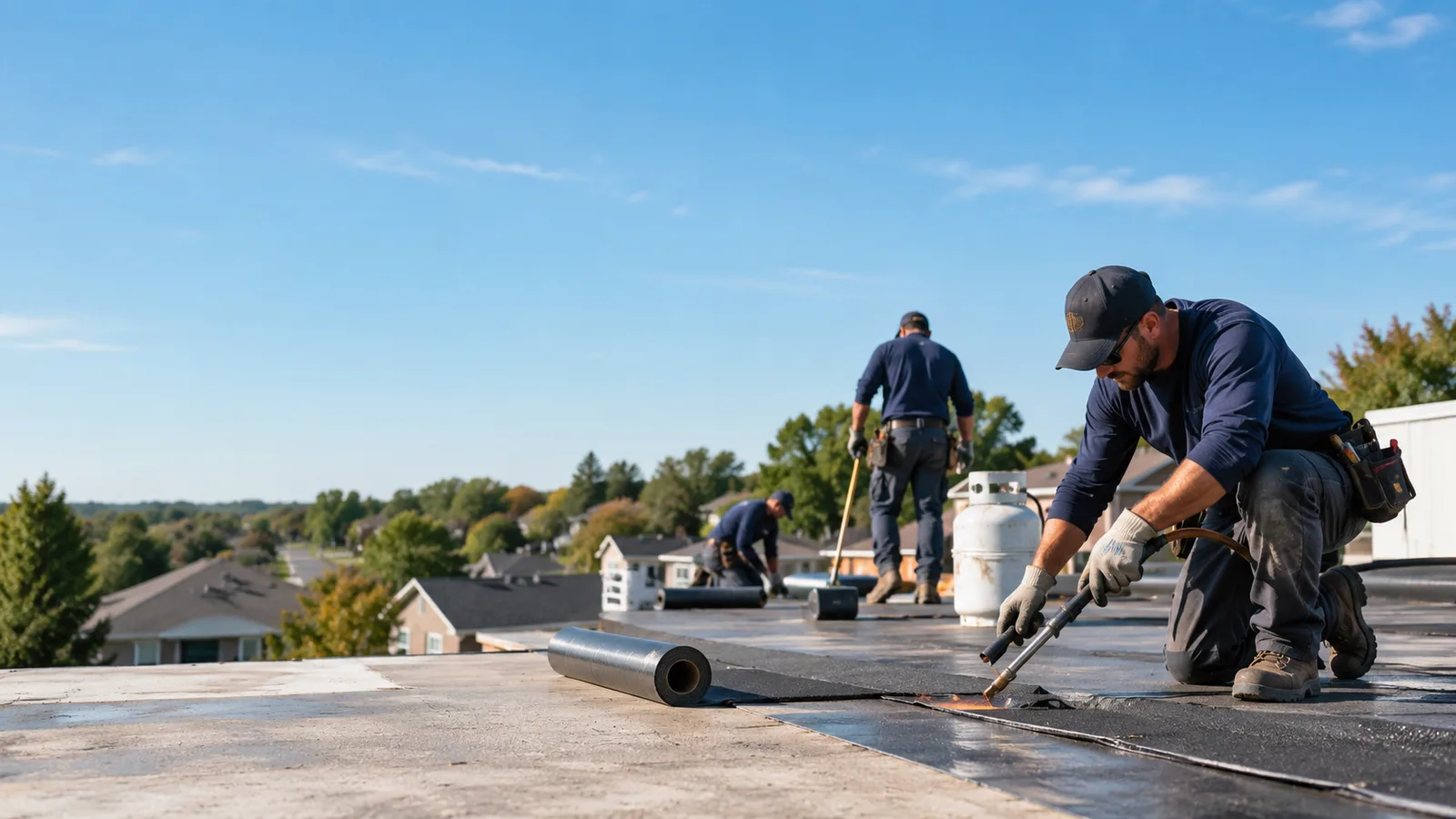 Flat Roof Leak Repair providers in Hendersonville, NC